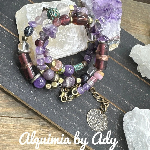 Alquimia by Ady Multicolor Beaded Bracelet - Picture 1 of 2